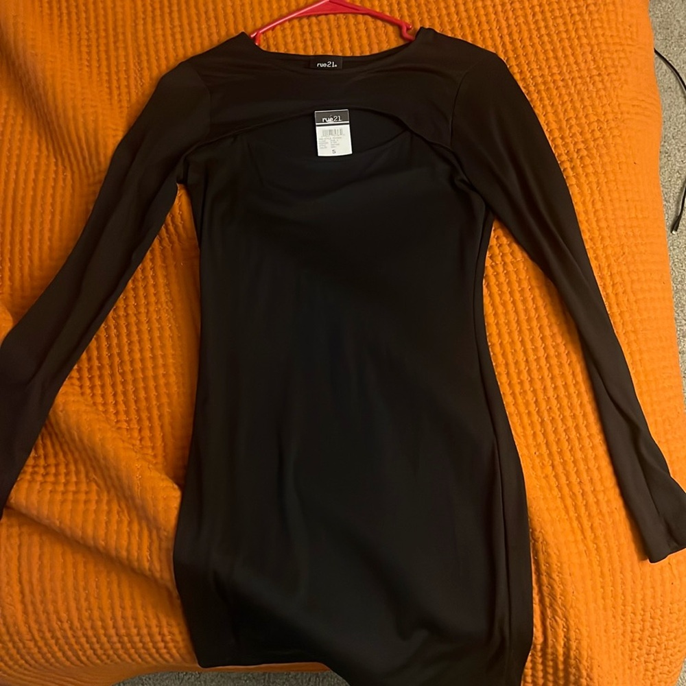 Casual Black Dress